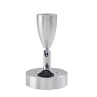 Lampe de lecture LED 12V avec interrupteur et tête orientable 360° - ARGENT - LUMIERE FROIDE