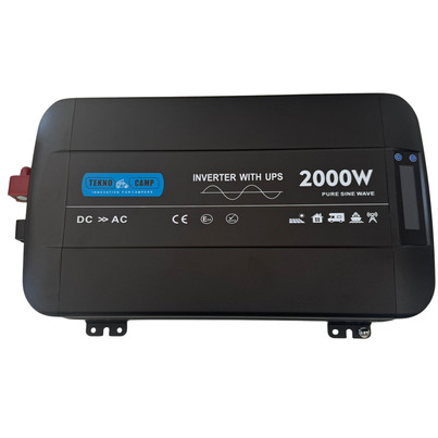 Convertisseur 12 V → 230 V 2000 W – PUR SINUS  – Priorité Secteur TEKNO CAMP 