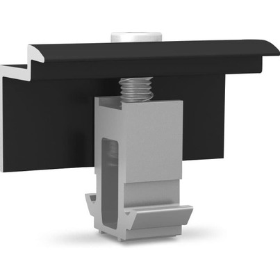 DomeClamp End Clamp 30-50 mm, noir anodisé  - K2 - K2 SYSTEMS