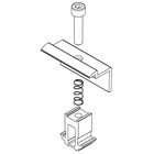 Miniature DomeClamp End Clamp 30-50 mm, noir anodisé  - K2 N° 1