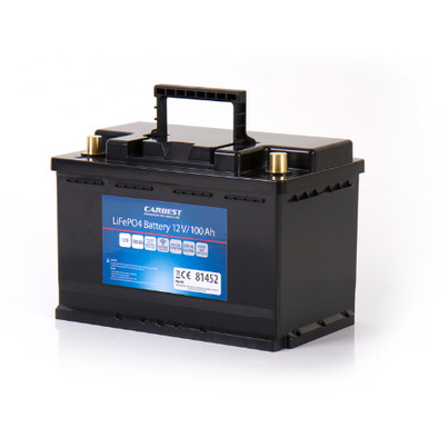 Batterie Lithium LIFEPO4 100 AH - 1280 WH - CARBEST -