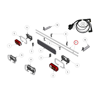 TUBE ROND EN ALUMINIUM N°9- ALDEN
