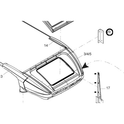 Profil cornière aluminium 6 m pour camping-cars Challenger profilés - TRIGANO