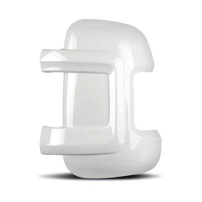 Coque rétroviseur blanches pour Fiat DUCATO jusqu'à 2024 - Bras court - CARBEST -