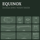 Miniature Tente de toit -  EQUINOX - 2 places - GO OVERLAND N° 9