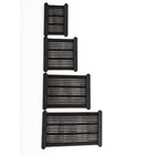 Miniature Filet de rangement noir -  200 x 250 mm - CARBEST - N° 1