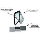 Miniature BAIE LIGHT + CADRE OCCULTANT ET MOUSTIQUAIRE - 1450 X 550 N° 4