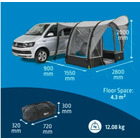 Miniature Auvent gonflable Sprint AIR -   280 x 145 x 200 - KAMPA  N° 1