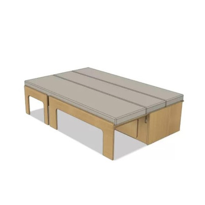 Matelas pour lit peigne – 119x180