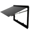 Miniature Baie projetable SQUARE en double vitrage acrylique – 700 X 400 - Store occultant + moustiquaire N° 2
