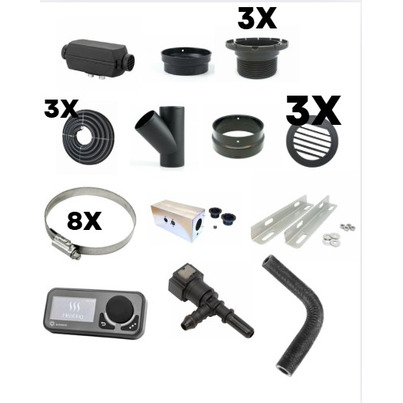 Kit Renault Master L3H3 - L4H3- montage exterieur - AUTOTERM