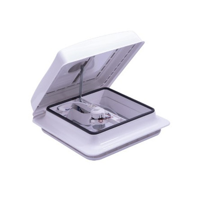 Lanterneau 28 x 28 avec ventilateur - BLANC