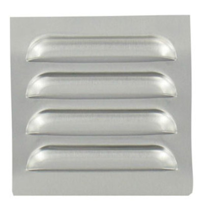 GRILLE BRUT 117x117 EN ALUMINIUM 