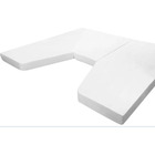 Miniature Drap-housse en jersey 2x70/90x180/210 cm + 30/50x120/145 cm (ensemble 3 pièces)  - BLANC - WALRA  N° 1