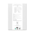 Miniature Drap-housse en jersey 2x70/90x180/210 cm + 30/50x120/145 cm (ensemble 3 pièces)  - BLANC - WALRA  N° 5