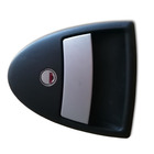 Miniature SERRURE EXTERIEURE TRIANGULAIRE NOIRE - FAP N° 0