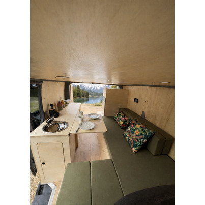 Pack meuble aménagement COZY pour -Trafic 2 / Trafic 3 / Fiat Talento / Nissan NV300 / Opel Vivaro (2015-2020) - LIBERTY VAN