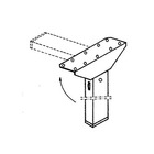 Miniature Pied de table  escamotable –– Simple, économique et fonctionne - 715 mm N° 1