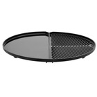 Miniature Plaque de cuisson divisée pour barbecue à gaz Carri Chef 50 / 2 ou Citi Chef 50 Cadac N° 0