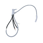Miniature Mitigeur avec bec extractible et interrupteur chromé - CAPRI raccord tétine 10/12mm - COMET N° 1