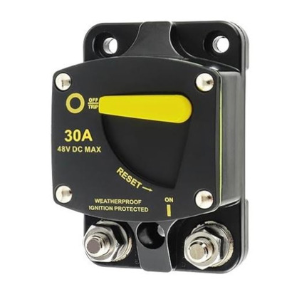 Coupe-circuit 30 A – 48 V DC max -  Bornes M8