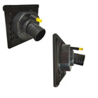 Miniature COUPELLE DE REMPLISSAGE NOIRE AVEC COUVERCLE MAGNÉTIQUE Ø40mm N° 1