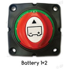 Miniature 2 x Sélecteur et coupe-batterie avec pommeau - 300 A N° 5