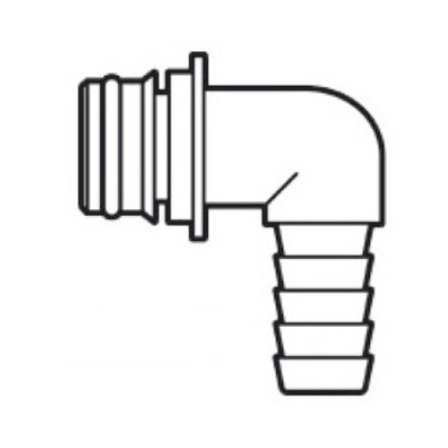 Raccord Express à gâchette 90° pour pompe EUROPUMP - Ø 14 mm - - OSCULATI