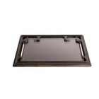 Miniature Baie projetable SQUARE en double vitrage acrylique – 500 X 350 - Store occultant + moustiquaire N° 3