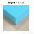 Miniature Matelas Camping-car - Lit COUPE DROIT - 140 x 190 cm - 10 CM Mousse Haute Densité ( 25kg/m³ ) N° 2