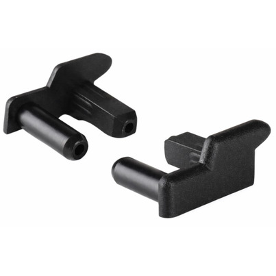 Embouts gauche + droite pour glissière de table 57030