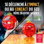 Miniature Support mural multidirectionnel pour extincteur - BLOCK'FIRE N° 5