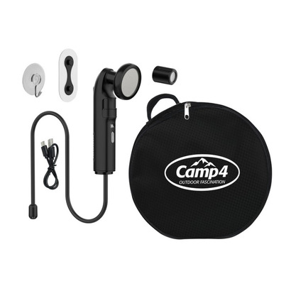 Douche nomade sur batterie rechargeable USB-C – CAMP4 - CAMP 4