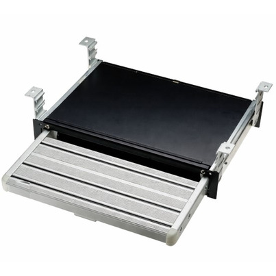 Marchepied coulissant manuel 400mm Aluminium anodisé - TEKNO CAMP