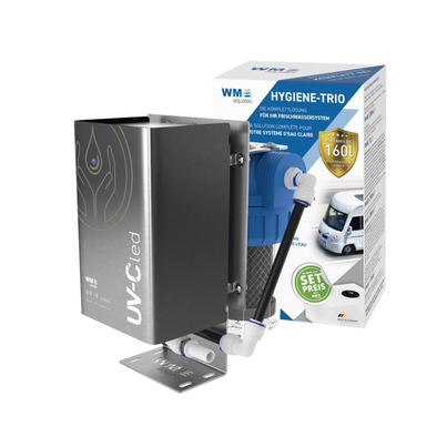 Solution complète d'hygiène de l'eau UV-C LED + Unité de désinfection de l'eau - WM AQUATEC
