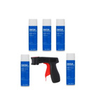 Miniature Pistolet adaptateur + 5 Colle Spray Haute Température 500ml - N° 2