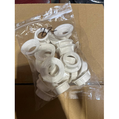 ATTENTION Produit imparfait | Bonde d''évier droite pour tuyau diametre 20mm - ZADI (ECROU)