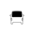 Miniature Baie fixe 1544x562mm - HAYON ARRIÈRE - VERRE TEINTÉ - VW T5 N° 2