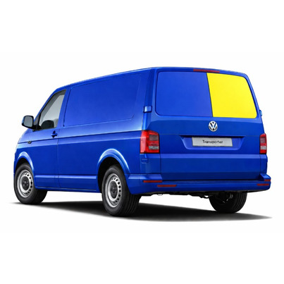Baie fixe 729x579mm - PORTE ARRIÈRE DROITE - VERRE TEINTÉ - VW T5 / T6 (DEPUIS 2004)