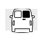 Miniature Baie fixe 729x579mm - PORTE ARRIÈRE DROITE - VERRE TEINTÉ - VW T5 / T6 (DEPUIS 2004) N° 2