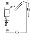 Miniature Robinet mitigeur Olivia - OSCULATI N° 1