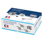 Miniature Kit coffret douche Mizar complet blanc- 2,5 M - OSCULATI N° 3