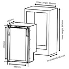 Miniature RÉFRIGÉRATEUR À COMPRESSEUR  85L - 12/24V - FREEZER SÉPARÉ - MOTEUR LG  - PUNDMANN N° 4