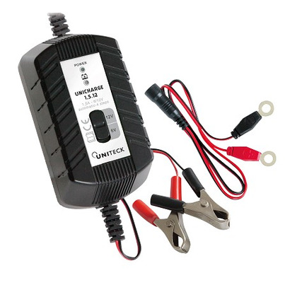 Chargeur de batterie intelligent 6/12V - 1,5A ( UNICHARGE 1,5.12 ) - UNITECK