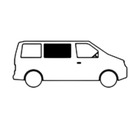 Miniature Baie fixe  1025 x 590mm - AVANT DROITE - CITROEN JUMPY - 2007 A 2015 N° 1