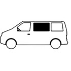 Miniature Baie fixe 1025  x 590 mm - AVANT GAUCHE  - CITROEN JUMPY - 2007 A 2015 N° 2