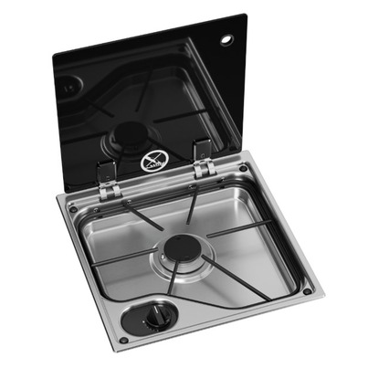 Réchaud - 1 Brûleur - 350 x 97 x 350 mm- NOIR - DOMETIC
