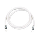 Miniature FLEXIBLE DE DOUCHE PLASTIQUE BLANC 2M  ( 1/2' X 1/2' ) N° 0