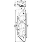 Miniature Feu caraluna Modular chromium droit N° 1