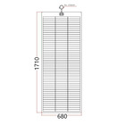 Miniature Panneau solaire SOUPLE PERC FLEX - 231 W - TEDLAR NOIR -  ETFE POLYMERE - ENERGIE MOBILE N° 1